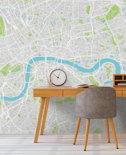 Färgglada London karta Bakgrund