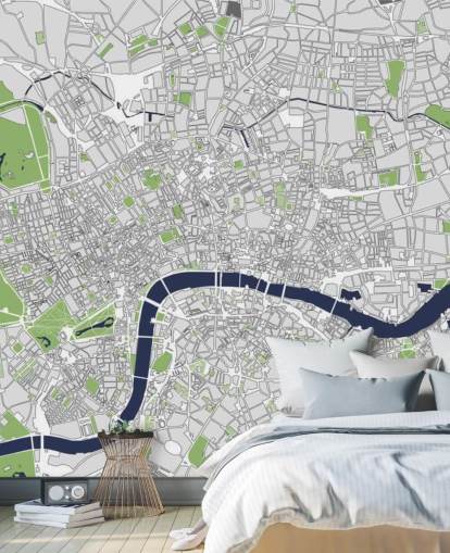 Illustrasjon kart over London