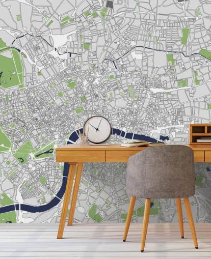 Mappa illustrativa di Londra