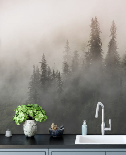 Alaska Rainforest Wall Mural Alaska Rainforest Wall Mural