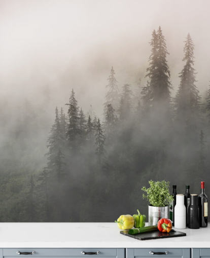 Alaska Regnskog Veggmaleri