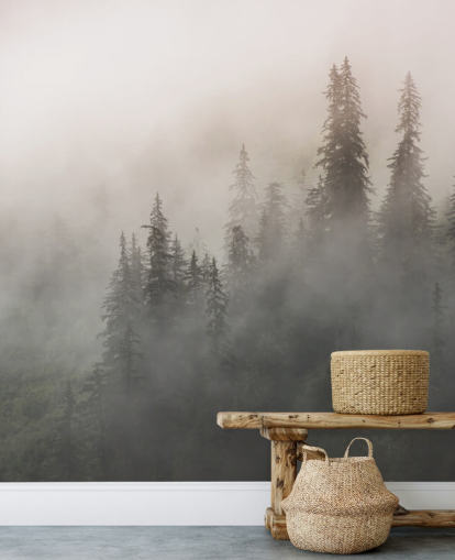 Alaska Regnskov vægmaleri