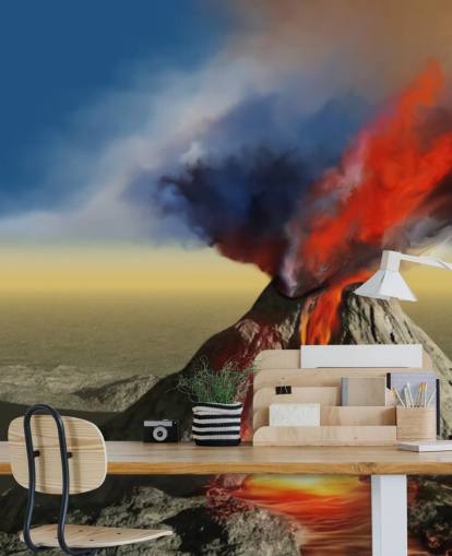 Papel de parede Volcano Smoke