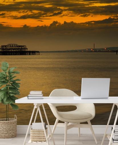 sunset sands wallpaper