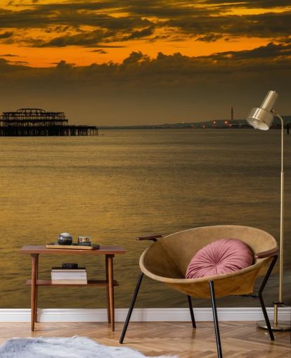 carta da parati sunset sands