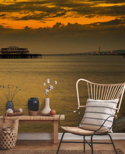 carta da parati sunset sands