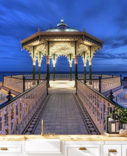 Papier peint Brighton Bandstand Papier peint Brighton Bandstand
