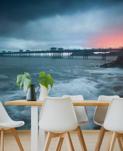 Llandudno Sunrise Coastal Wallpaper Llandudno Sunrise Coastal Wallpaper