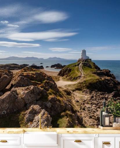 Carta da parati Rocky Coast e Faro