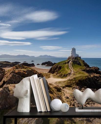 Papel de Parede Rocky Coast and Lighthouse