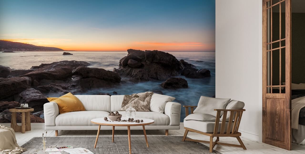 Laguna Beach Sunrise Wall Mural Wallsauce US
