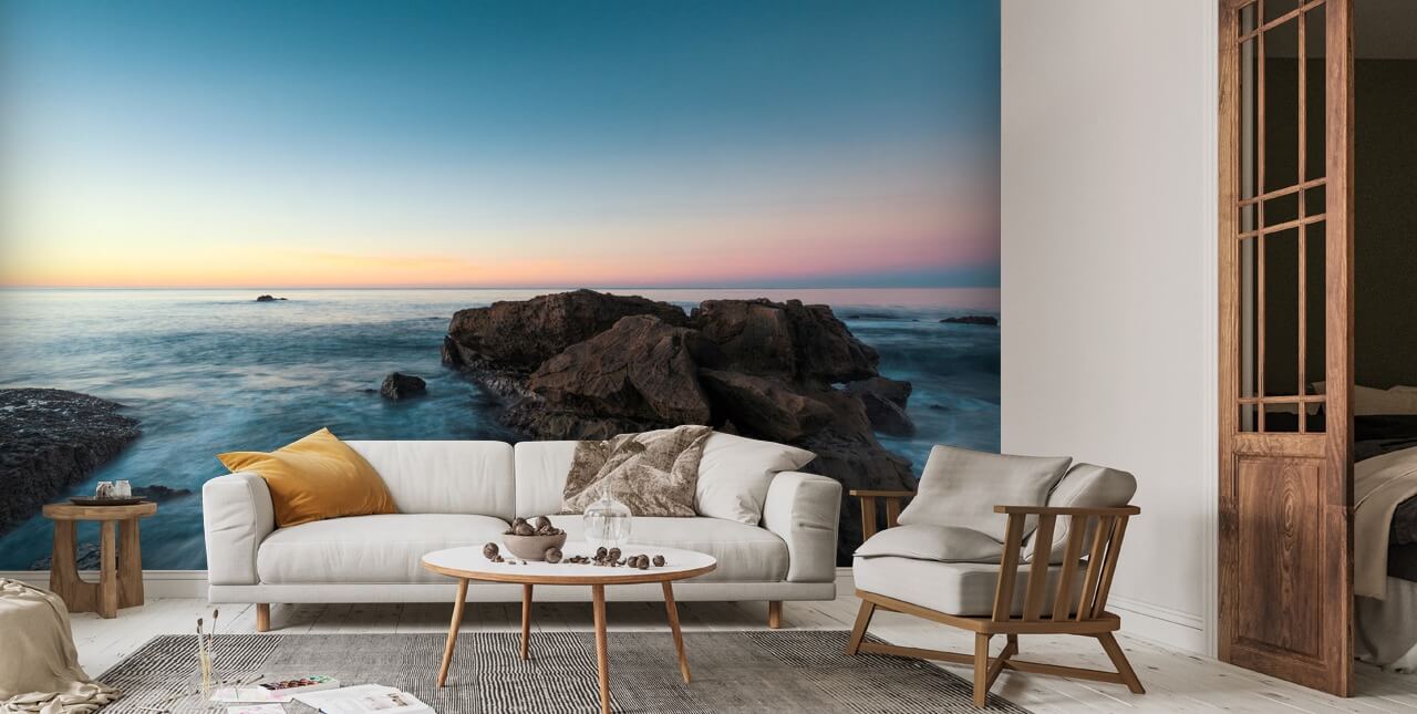 Laguna Beach Pastels Wall Mural Wallsauce UK