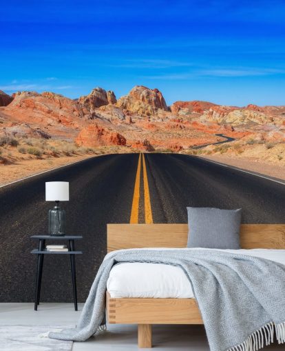 Valley of Fire Road Wall Mural Valley of Fire Road Wall Mural