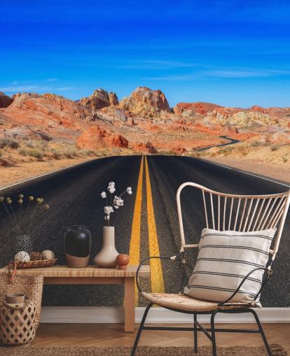 Valley of Fire Road Wall Mural
