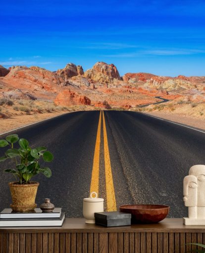 Valley of Fire Road Wall Mural