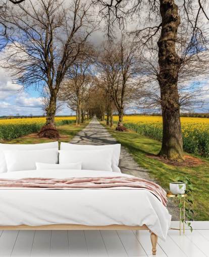 Rapeseed Drive Wall Mural