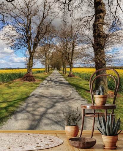 Rapeseed Drive Wall Mural Rapeseed Drive Wall Mural
