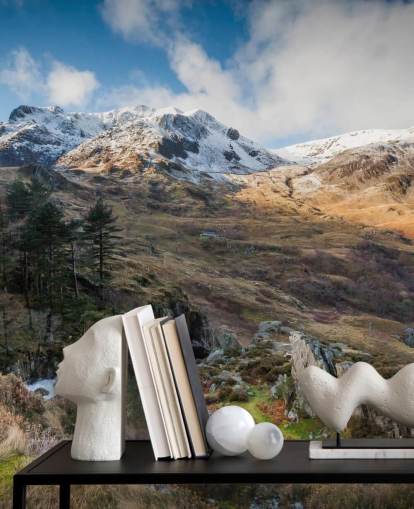hermoso fondo de pantalla de paisajes llamado Snow Mountains Snowdonia por Anthony Bryant Photography hermoso fondo de pantalla de paisajes llamado Snow Mountains Snowdonia por Anthony Bryant Photography