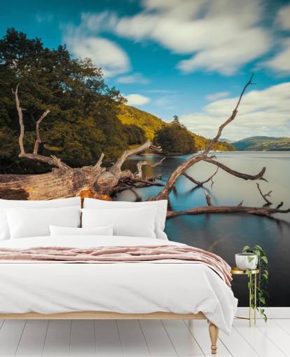 Decorazione murale con lago Windermere