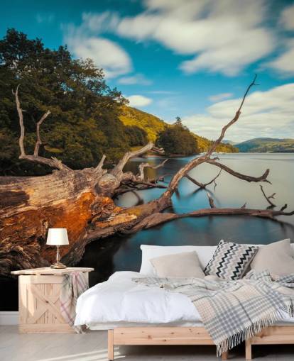 Decorazione murale con lago Windermere