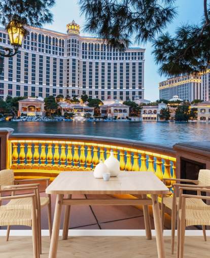 Fotomural Puesta de sol en Bellagio