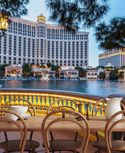 Bellagio Sunset Wall Mural