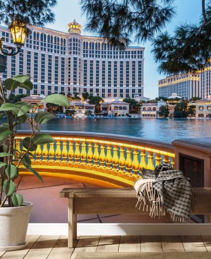 Bellagio Sunset Wall Mural