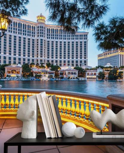 Bellagio Sunset Wall Mural