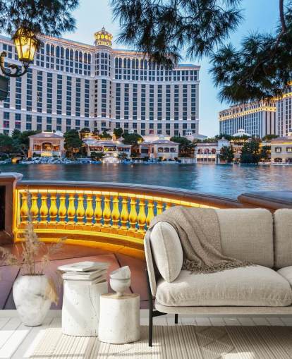 Bellagio Sunset -seinämaalaus