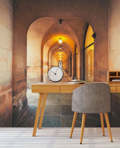 Decorazione murale con Library Walk Manchester