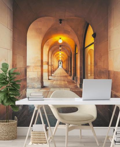 Library Walk Manchester Wall Mural Library Walk Manchester Wall Mural