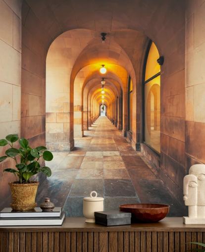 Library Walk Manchester Wall Mural