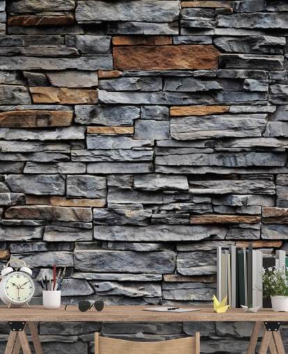 Blue and Brown Stone Wallpaper Blue and Brown Stone Wallpaper