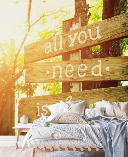 Mural Todo lo que necesitas es amor