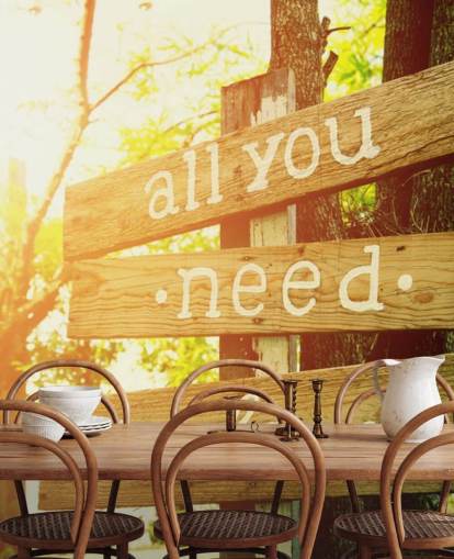 Tudo o que você precisa é o mural do amor
