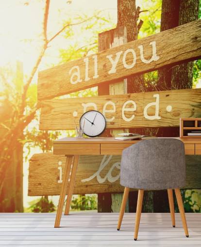 Alles wat je nodig hebt is Love Mural