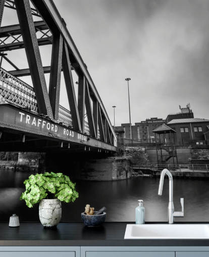 Trafford Road Bridge väggmålning