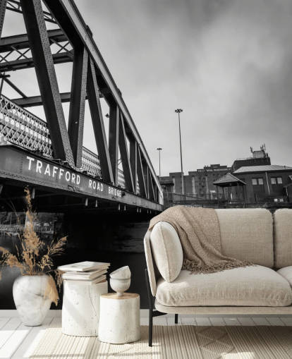 Trafford Road Bridge väggmålning