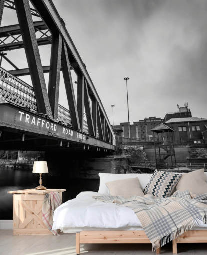 Trafford Road Bridge väggmålning