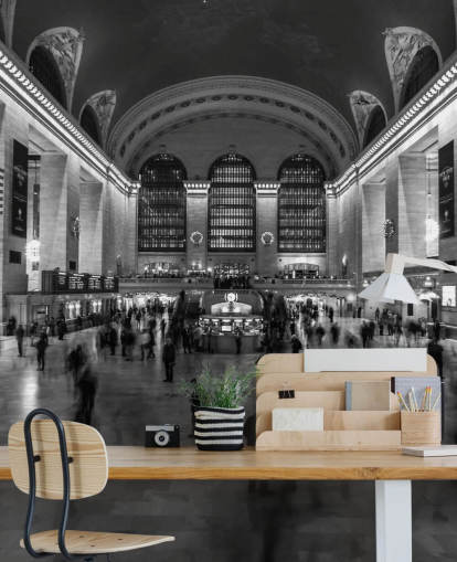 Grand Central Station Interiør Baggrund