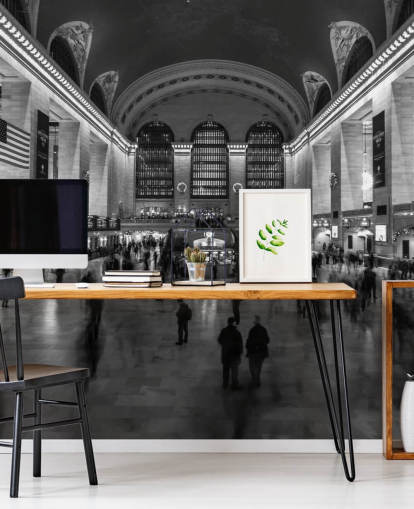 Grand Central Station Interior Wallpaper