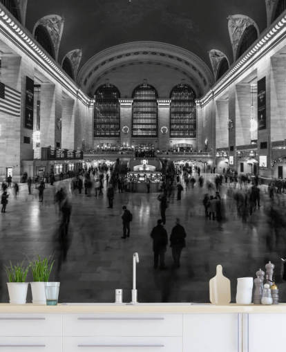 Grand Central Station Interior Wallpaper