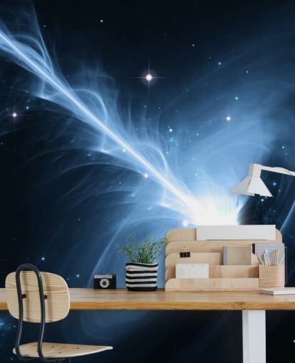 Black Hole Behang Muurschildering