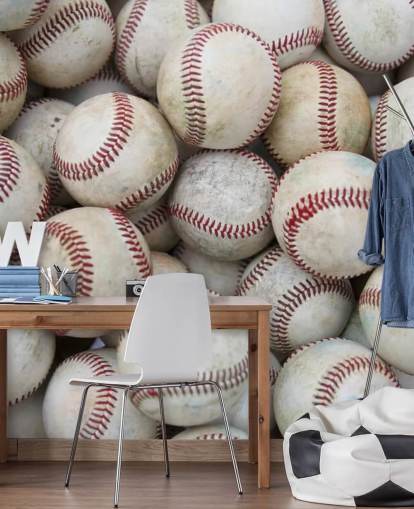 Wandbild „Baseballparty“