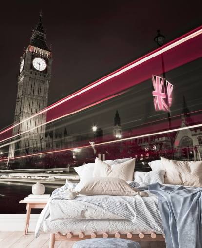 rotes und dunkelgraues Foto von Big Ben Wallpaper