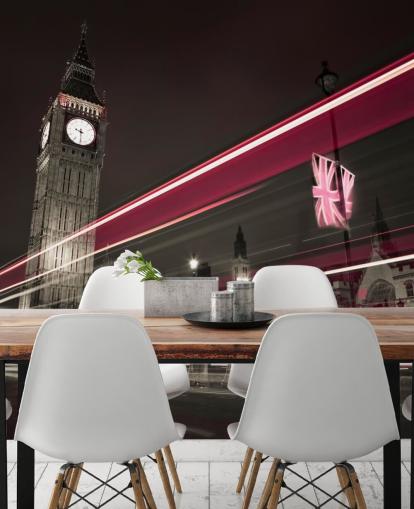 rotes und dunkelgraues Foto von Big Ben Wallpaper