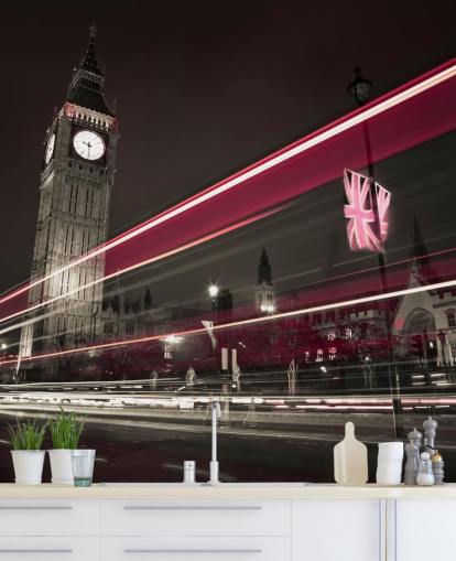 red and dark grey photo of big ben wallpaper