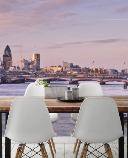 London Skyline Wall Mural London Skyline Wall Mural
