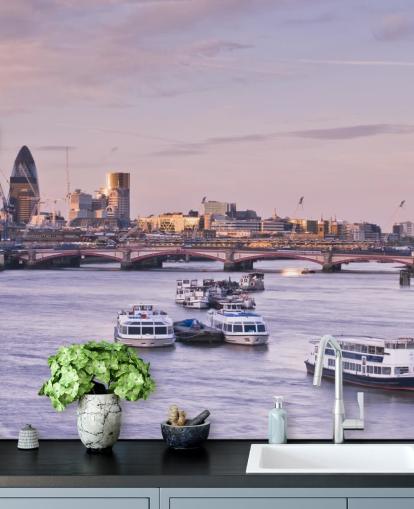 Décoration murale Skyline de Londres Décoration murale Skyline de Londres