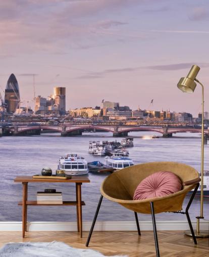 London Skyline Wall Mural 